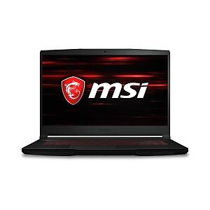 Msi NB GF63 Thin 9SCXR-619TR I7-9750H 16GB DDR4 GTX1650 GDDR6 4GB 512GB SSD 15.6 FHD W10 Diz�st� Bilgisayar