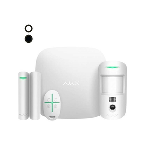 Ajax StarterKit Cam Plus Beyaz Kablosuz Alarm Kiti