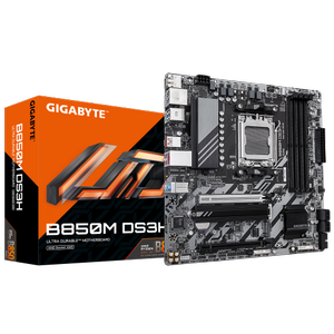 Gigabyte B850M DS3H 4xDDR5 2xM.2 Type-C 2.5GbE LAN AM5 Soket Gaming Anakart