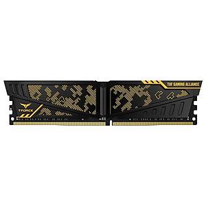 Team T-Force Vulcan TUF Gaming Alliance 16GB (1x16GB) 3600MHz CL18 DDR4  TLTYD416G3600HC18J01 Gaming Ram