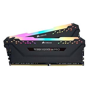 Corsair CMW32GX4M2G4000C18 32GB (2X16GB) DDR4 4000MHz Vengeance RGB Pro Black CL18 Bellek Ram