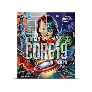 Intel i9 10850K 3.60GHz 20M FCLGA1200 CPU ��lemci Box Avengers Tasar�ml� Fans�z