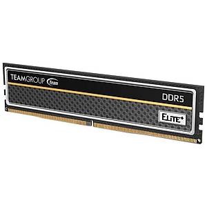 Team Elite Plus Black 16GB (1x16GB) 4800 Mhz DDR5 CL40 U-DIMM RAM (TPBD516G4800HC4001)