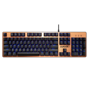 Gamdias Aura GK1 USB Kablolu  Red Switch Bronze Edition Gaming Klavye