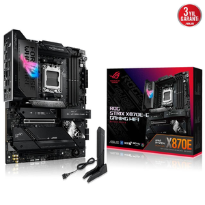 Asus ROG Strix X870E-E Gaming Wi-Fi AMD AM5 4xDDR5 ATX Anakart