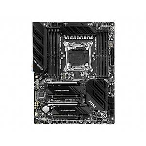Msi X299 Pro 10G Soket 2066 DDR4 4200 (Oc) 2XM.2 Usb 3.2 Atx Anakart