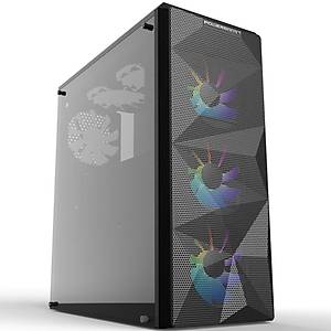 Powerboost VK-G3090C 4X RGB Fanl� Gaming Mid-Tower Bilgisayar Kasas� (PSU YOK)