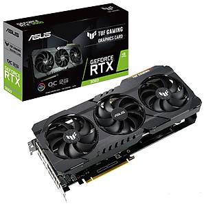 ASUS TUF-RTX3060-O12G-V2-GAMING 12GB GDDR6 DP HDMI 192B�T