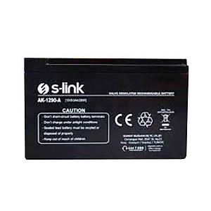 S-link AK-1290-A 12V / 9Ah Bak�ms�z Kuru Ak�