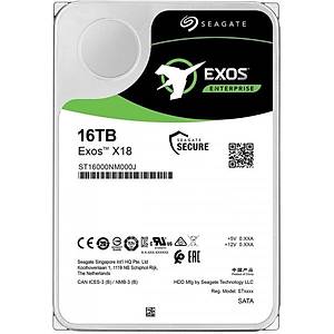 Seagate Exos 16TB ST16000NM000J SATA 3.0 7200 RPM 3.5  Harddisk