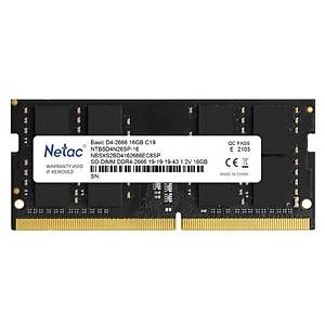 Netac Basic NTB 16GB 2666MHz DDR4 NTBSD4N26SP-16 Bellek Ram