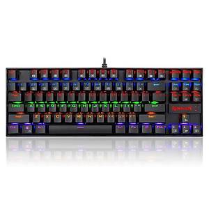 Redragon Kumara K552-KR Red Switch RGB Oyuncu Klavye
