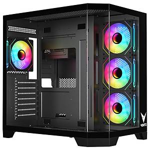 VENTO FSP VG4204FA 1000W GEN5 ATX 3.1 80+ Gold 4x120mm RGB Fan Temperli Cam Mesh ATX Gaming Kasa