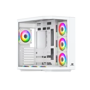 PowerBoost PBA4375W-750W 80+ 7x12cm ARGB Fanl� Gaming Beyaz Mid Tower Kasa
