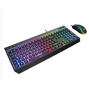 Rampage KM-R57  Siyah RGB Q 12800 DPI Klavye Mouse Gaming Set
