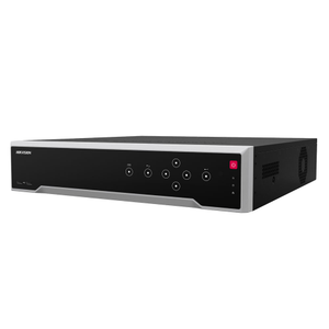 HIKVISION DS-8664NI-I8 64Kanal 12Mpix H265+ 8 HDD Deste�i 2160P Kay�t 320Mbps Bant Geni�li�i Metal Kasa 2 Port GigaBit Lan