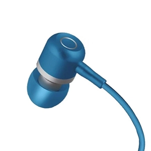 Linktech H40 Metal Kulak i�i Mikrofonlu Mavi Kulakl�k