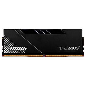 TwinMOS Voltx 16GB DDR5 6000MHz CL36 Siyah So�utuculu Masa�st� Bellek (TMD516GB6000U36B)