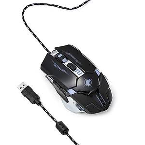 Hiper X-50 6 Tu�lu Gaming USB Kablolu Siyah Mouse