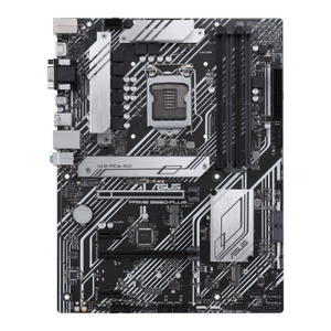 Asus Prime B560-Plus Intel B560 LGA1200 DDR4 4600 DP HDMI VGA 2X M2 USB3.2 Aura RGB Atx Anakart