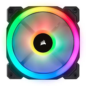 Corsair CO-9050072-WW LL120 RGB 120 MM �ift RGB Renk D�ng�l� PWM Fan