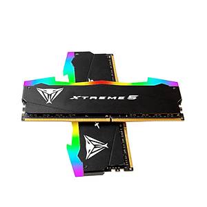 Patriot Viper Xtreme 5 RGB 32GB PVXR532G76C36K (2x16GB) DDR5 7600MHz CL36 Gaming Ram Bellek