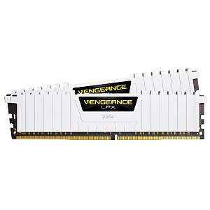 Corsair CMK16GX4M2D3000C16W 16GB (2X8GB) DDR4 3000MHz CL16 Vengeance Beyaz Lpx So�utuculu DIMM Bellek Ram