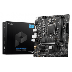 Ms� B560M-A Pro DDR4 5200Mhz(OC) HDMI M.2 mATX 1200P Anakart