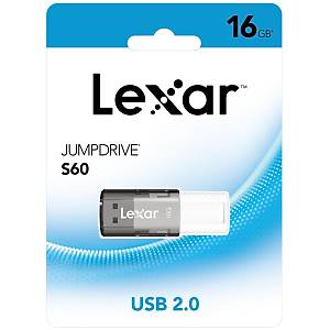 Lexar 16GB LJDS060016G-BNBNG USB BELLEK JUMPDRIVE S60 USB2.0 Flash Drive