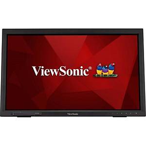 Viewsonic 21.5 TD2223 Full HD VGA+DVI+HDMI 10 Nokta Dokunmatik Siyah Monit�r