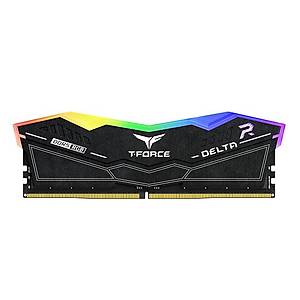 Team T-Force DELTA RGB Black 32 GB(2x16GB) 6400Mhz DDR5 CL40 Gaming Ram