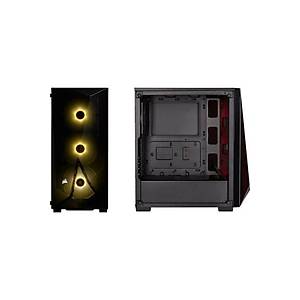 Corsair CC-9020132-EU Spec-Delta RGB Tempered Glass Mid-Tower Atx Gaming Case +CV650 Power Supply Black Bilgisayar Kasas�