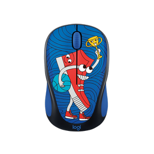 Logitech M238 Kablosuz Mouse The Doodle Collection Sneaker Head 9