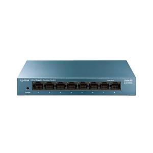 TP-Link LS108G 8 Port 10/100/1000 Y�netilemez Switch