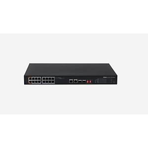 Dahua PFS3218-16ET-135 16 Port 16XFE-2XGE-2XGE/SFP 135W Y�netilemez Poe Switch