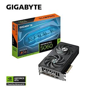 Gigabyte GeForce RTX5060 EAGLE OC GV-N5060EAGLE OC-8GD GDDR7 8GB 128Bit Gaming (Oyuncu) Ekran Kart�