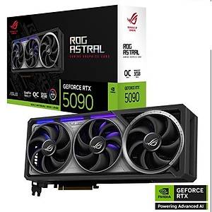 Asus Rog Astral-RTX5090-O32G-Gaming 32Gb 512Bit GDDR7 2xHDMI 3xDP GAMING Ekran Kart�