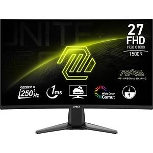 MSI Mag 27C6X 27 FullHD VA 250Hz 1Ms Adaptive-Sync Curved Gaming Monitor
