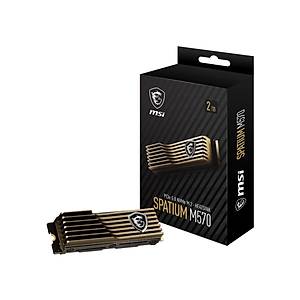 MSI Spatium M570 PCle 5.0 NVMe M.2 2TB 10000/9500Mbs SSD