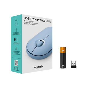 Logitech Pebble M350 910-005719 Bluetooth Optik Mouse Gri