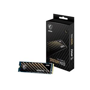 MSI Spatium M450 V1 Gen4 1TB 3400/2400Mbps M.2 SSD