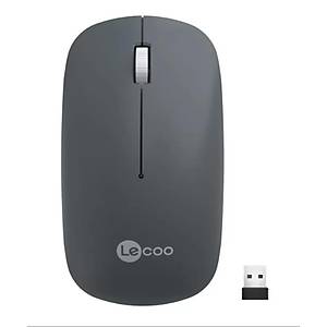 Lenovo Lecoo WS214-G Gri Kablosuz Mouse