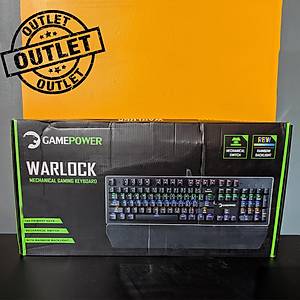 Gamepower Warlock Mavi Switch Mekanik Oyuncu Klavye - Outlet