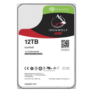 Seagate Ironwolf 3.5 12TB Sata 3.0 256MB 210MB/S Rv Sens�r 7200RPM Isy�k� 7/24 Nas Disk ST12000VN0008 Harici Disk - Harddisk