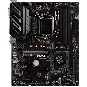 Msi Z390-A Pro Soket 1151 DDR4 4400(OC) VGA DP M.2 USB3.1 Atx Anakart