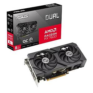 Asus DUAL-RX7600-O8G-EVO 8GB 128bit VGA