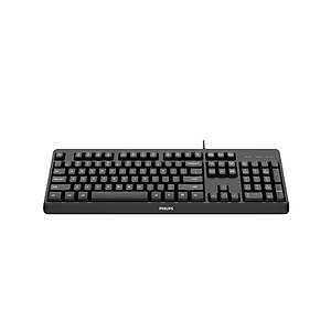 Philips SPK6207 Kablolu T�rk�e Q Klavye Siyah