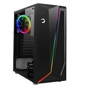 Gamepower Dark Side 1x120mm ARGB Fan ARGB Led Bar Temperli Bilgisayar Kasa - Outlet
