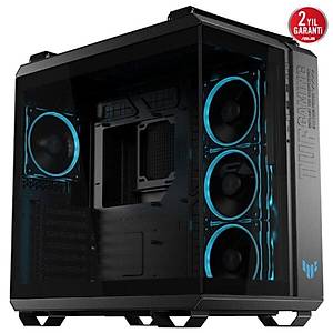 Asus TUF Gaming GT502 Horizon Siyah ARGB Fanl� ATX Oyuncu Kasas�