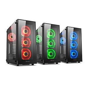 Sharkoon TG5 RGB 4x Led Fan Pencereli ATX Kasa